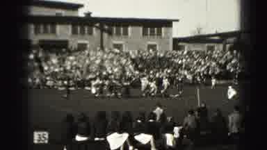 Harrisburg Pennsylvania USA (1975): High School Marching Band Performing AT