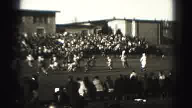 Harrisburg Pennsylvania USA (1975): Persons Are Playing Game In The Ground