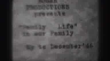 Harrisburg Pennsylvania USA-1975: Home Movie From Christmas 1946 Is Showing And