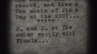 Harrisburg Pennsylvania USA-1975: Old Style Film Showing Scripts Typed In Black