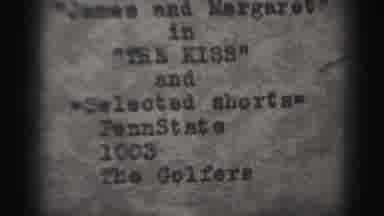 Harrisburg Pennsylvania USA-1975: Rolling Credits Sequence For Short Film âThe