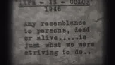 Harrisburg Pennsylvania USA-1975: A Film Entitled "Life In Color" Made In 1946