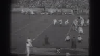 Harrisburg Pennsylvania USA (1975): Large Crowd Watches Football Game From Stadium