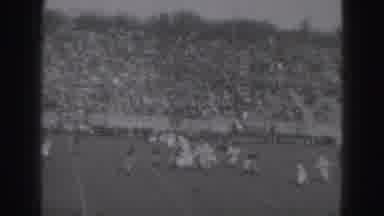 Harrisburg Pennsylvania USA (1975): An Old Football Game Before Color Tv Came Out