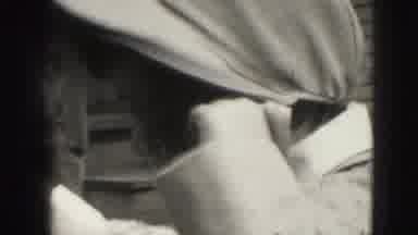 Harrisburg Pennsylvania USA (1975): The Baby Was Cute In The Mother Child Waking
