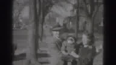 Harrisburg Pennsylvania USA (1975): The Little Girl Is Enjoying Taking Her Annual