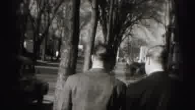 Harrisburg Pennsylvania USA (1975): Two Adult Men In Suits Walking Together On