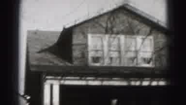 Harrisburg Pennsylvania USA (1975): Shot Of Suburban House With Four Windows On