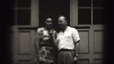 Harrisburg Pennsylvania USA (1975): Man And Woman Share A Microphone And Talk To