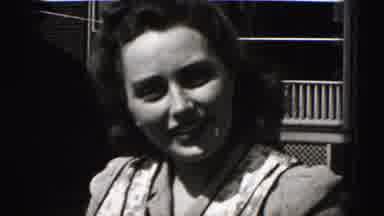 Harrisburg Pennsylvania USA (1975): Young Woman Turns Her Head Licks Her Lips And