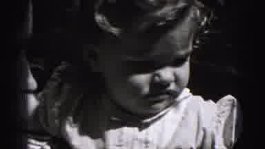 Harrisburg Pennsylvania USA (1975): A Toddler Walking On A Gravel Road With