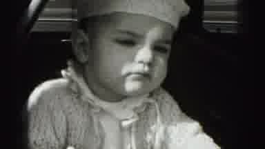 Harrisburg Pennsylvania USA (1975): Baby In Nice Clothing Smiling And Laughing