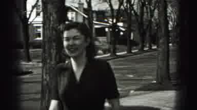 Harrisburg Pennsylvania USA (1975): Home Movie Of A Young Mother And Son Taking A