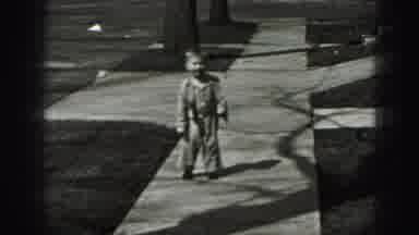 Harrisburg Pennsylvania USA (1975): The Baby Was Playing On The Street And