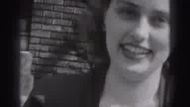 Harrisburg Pennsylvania USA (1975): The Child Talking To Our Mother With Smiling