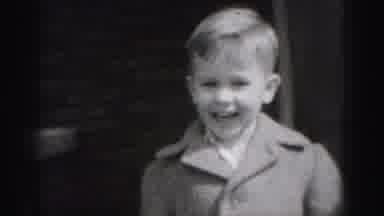 Harrisburg Pennsylvania USA (1975): Young Boy Is Happy