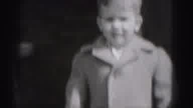 Harrisburg Pennsylvania USA (1975): Vintage Footage Of Little Boy With His Parents