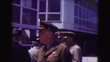 Washington DC (1975): Several Men In Uniform Walk Around As Planes Taxi Around
