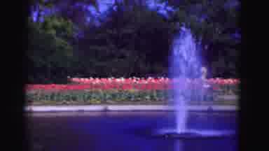 Washington DC (1975): A View Of An Monumental Site With A Waterfall And Pretty