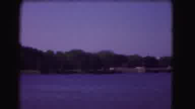 Washington DC (1975): Amazing River Next To A Palace Surrounded By Trees In A