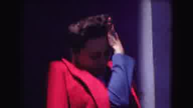 Washington DC (1975): A Woman Signals Somebody For Unknown Reason And A Cop