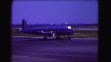 Washington DC (1975): A Aeroplane Was Landing In The Land