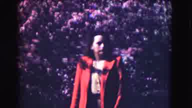 Washington DC (1975): Enjoying The Beautiful Pink Trees Planted At The Museum