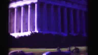 Washington DC-1975: Lincoln Memorial And Marine Corps War Memorial