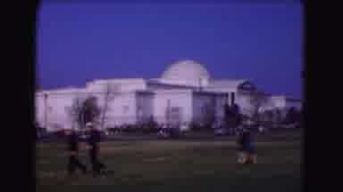Washington DC (1975): People Are Walking On The Grass Land