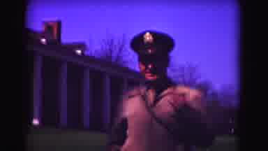 Washington DC (1975): Military Uniform Man Coming Home To See Family Since War