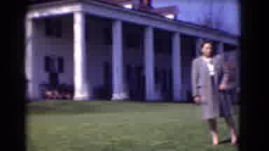 Washington DC (1975): Beautiful House And Beautiful Girl