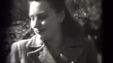 Washington DC (1975): Lady Wearing Lipstick Waits For A Man To Come Up To Her On