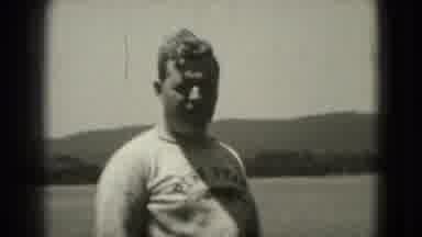 Washington DC (1975): Man Speaks To The Camera On The Dock As The Camera Pans Down