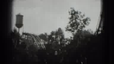 Washington DC (1975): View Of Water Tower And Roller Coaster On A Clear Day