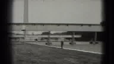 Washington DC (1975): Black And White Video Of Man Made River And Bridge
