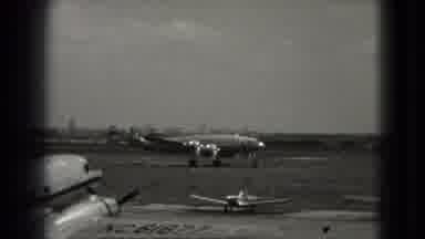 Washington DC (1975): The Airplane On The Runway Is A Few Yards From Being Ready