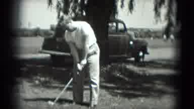 Washington DC (1975): A Man Was Play In The Hockey Game In The Ground