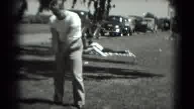 Washington DC (1975): A Man Playing Golf On A Golf Course