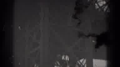 Washington DC (1975): Old Black And White Footage Of A Bridge The Supports For A