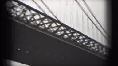 Washington DC-1975: The View Of A Bridge From One Side Of The Waterfront To The