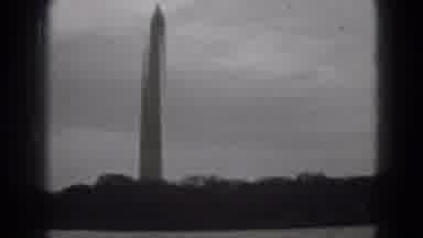 Washington DC-1975: Washington Monument And Lincoln Memorial With Tourists