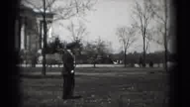 Washington DC (1975): A Soldier Walking Back And Forth In The Park