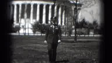 Washington DC (1975): A Soldier Walking Toward The Camera