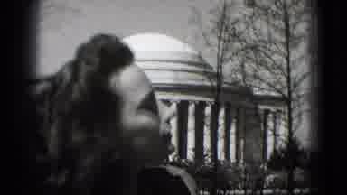 Washington DC (1975): Woman Being Filmed Outside Of Federal Buildings Around