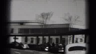 WASHINGTON DC-1975: A View Of An Old Style Building And Many Antique Cars