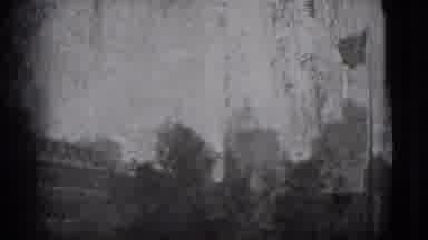 Washington DC (1975): A View Of A Town's Buildings And Scenery Black And White