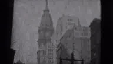 Washington DC (1975): Vintage And Shaky Image Of A Skyscraper With Several Other