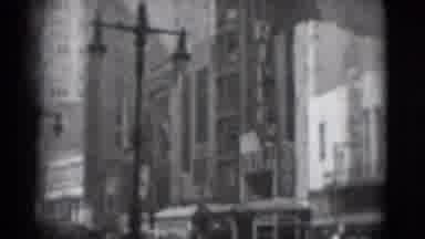 Washington DC (1975): People Walking On The Sidewalk By Big Buildings In The City