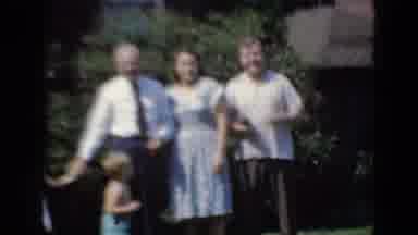Middletown Pennsylvania (1975): Small Boy Joining His Father As The Rest Of The