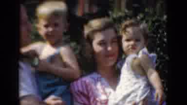 Middletown Pennsylvania (1975): Old Video Of Large Happy Young Family With Small